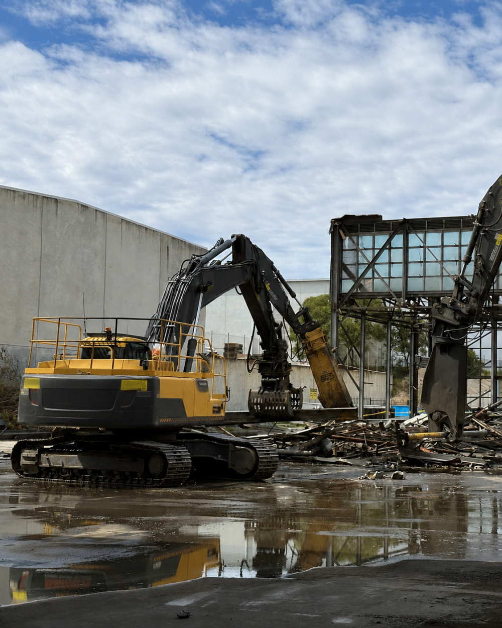 Pilot Plant Dismantling