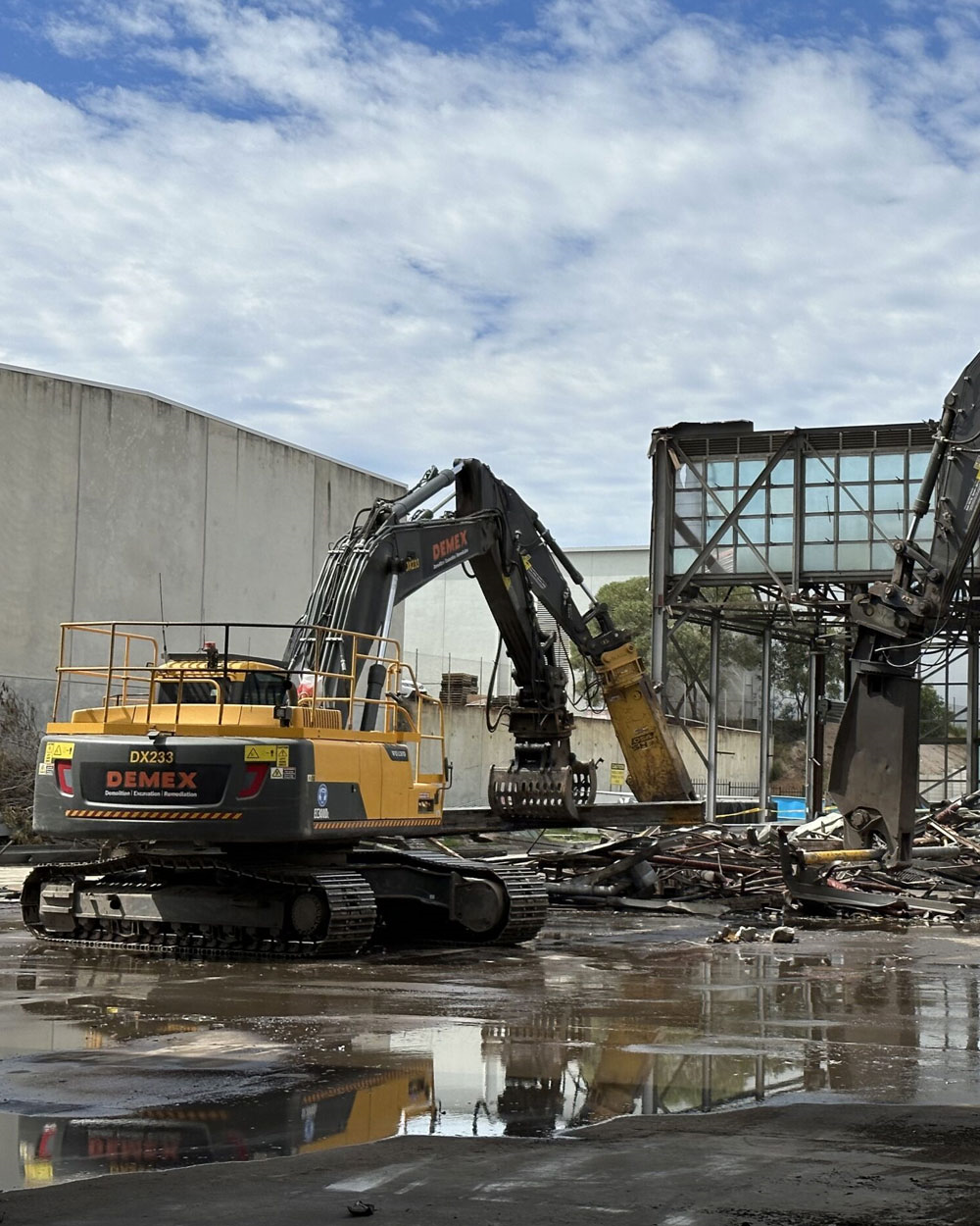 Pilot Plant Dismantling